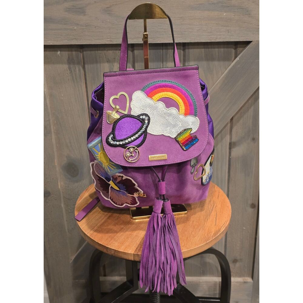 Marc Jacobs × Julie Verhoeven Suede Backpack – Rare Collab